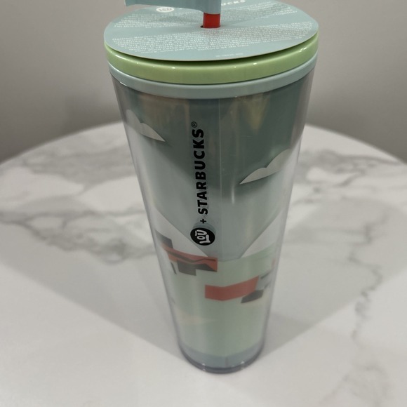 Starbucks+Lou Cold‎ Cup w/Straw 2024 Creative Lou Collection 24 oz NEW!!! - Picture 6 of 6